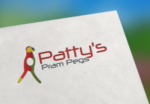 Diseño de Logo por Sarah Graphic para Patty''s Pram Pegs | Diseño: #7201563