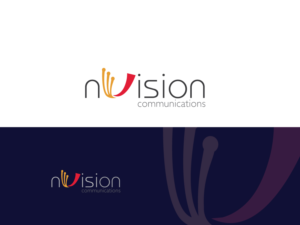 Logo Design by spontaneous for nvision communications pty ltd | Design: #7139897
