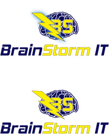 BrainStorm IT | Logo Design by Alexandra