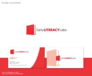 Logo Design by Professor P for Early Literacy Labs | Design: #6942168