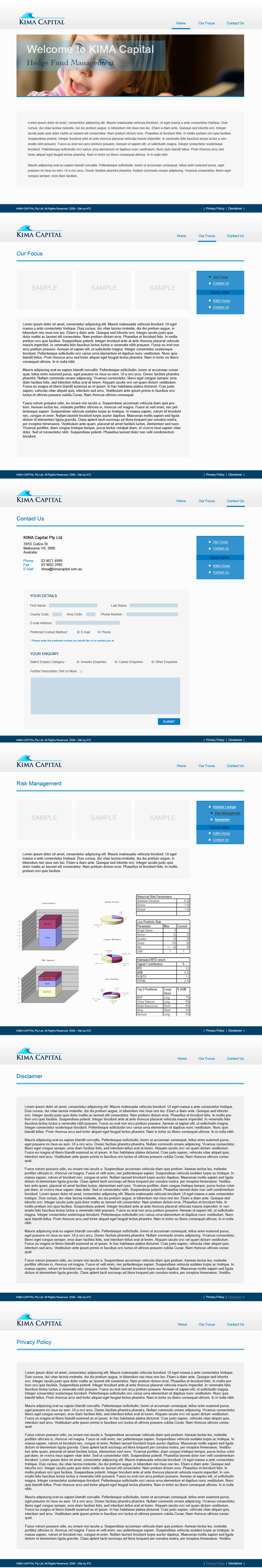 Web Design by riki for AT2 | Design #11472