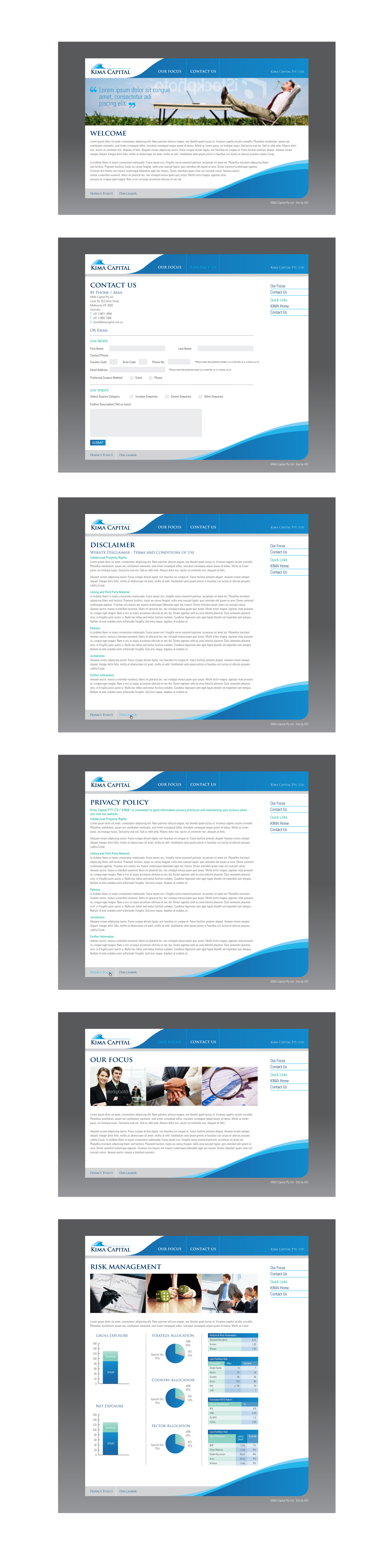 Web Design by logoclinic for AT2 | Design #11454