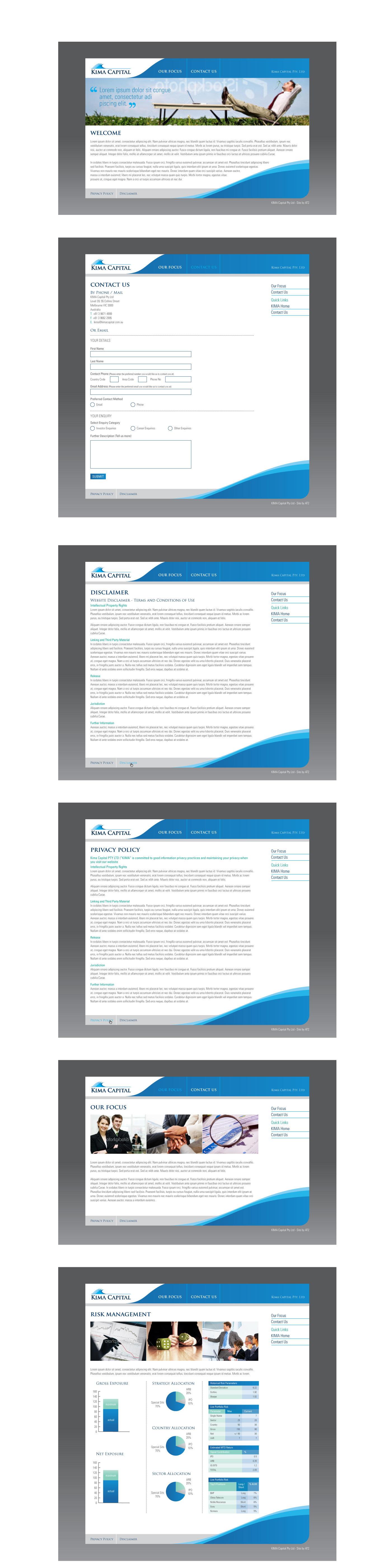 Web Design by logoclinic for AT2 | Design: #11461