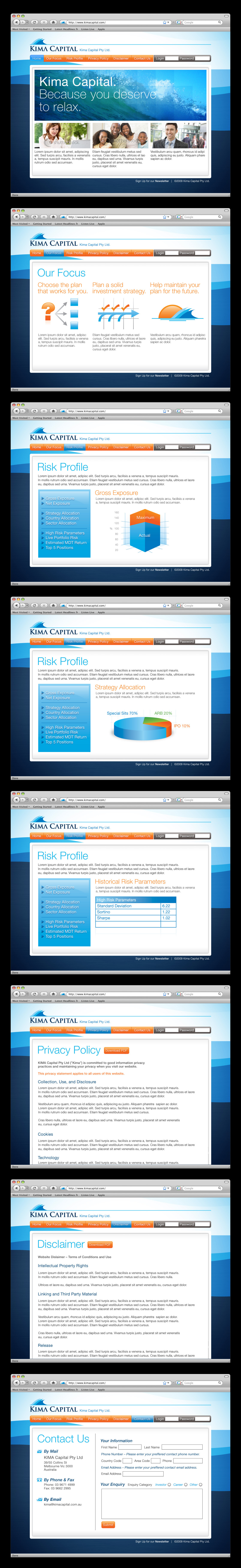 Web Design by FireSide Design for AT2 | Design #11525