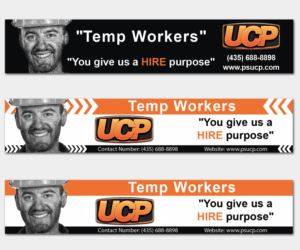Design de Panneau par Photostyles pour UCP Personnel Services | Design : #6961779
