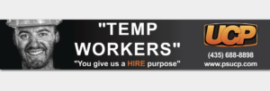 Signage Design by Photostyles for UCP Personnel Services | Design #6981861