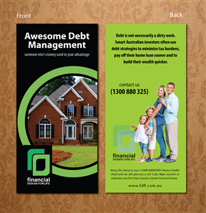Home loan promotion flyer (DL or Postcard) | Flyer Design by meet007