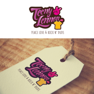 Diseño de Logo por AngelGu para Teeny Lennon Children''s Wear | Diseño: #6911073
