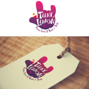 Diseño de Logo por AngelGu para Teeny Lennon Children''s Wear | Diseño: #6913663