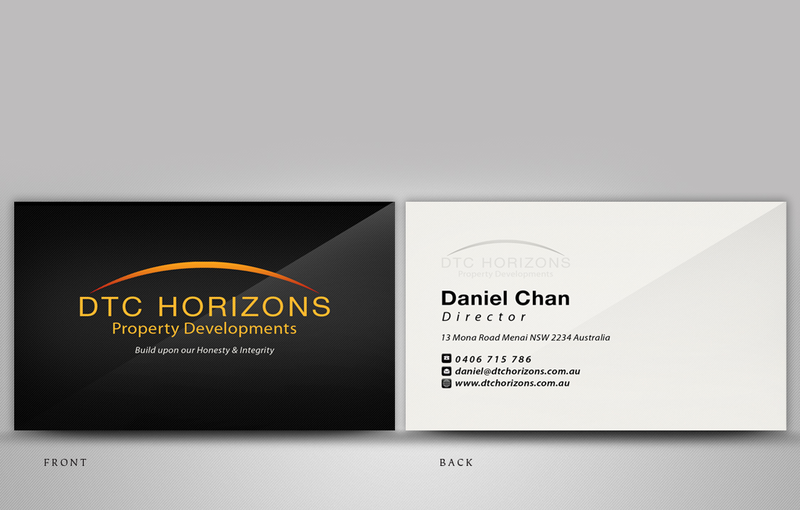 Business Card Design by disign for this project | Design #361992