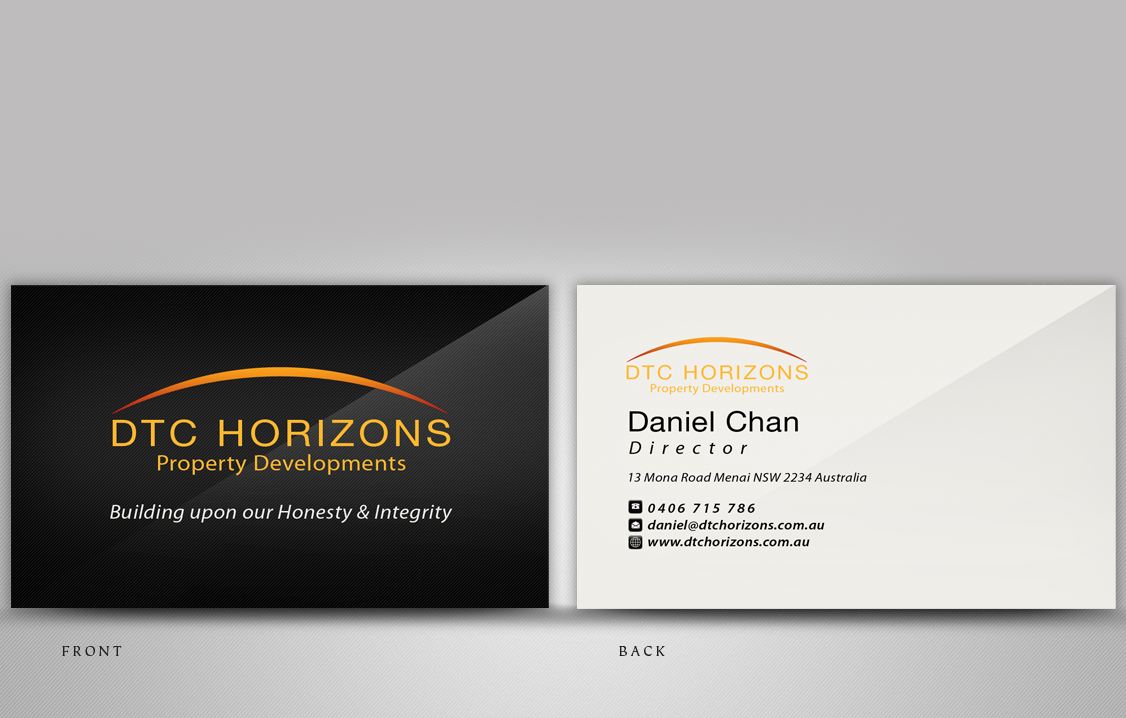 Business Card Design by disign for this project | Design #367312