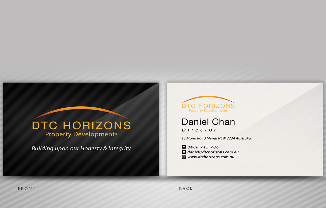 Business Card Design by disign for this project | Design #367542