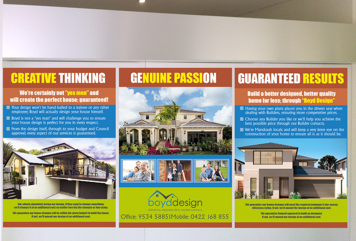 Poster Design by Intro Base for Boyd Alexander Pty Ltd trading as Boyd Design | Design #1793305
