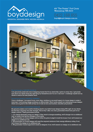 Poster Design by MasterMind for Boyd Alexander Pty Ltd trading as Boyd Design | Design #1830385