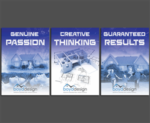 3 Posters for House Designer | Diseño de Póster por alice