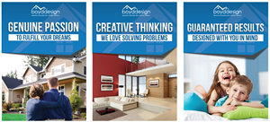 3 Posters for House Designer | Poster Design by JCR