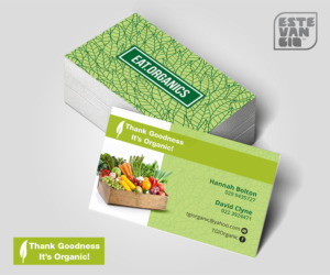 Business Card Design by estevangio for Thank Goodness It''s Organic! | Design: #6908655