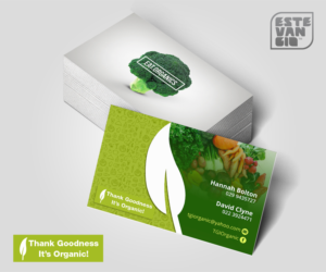 Business Card Design by estevangio for Thank Goodness It''s Organic! | Design: #6908656