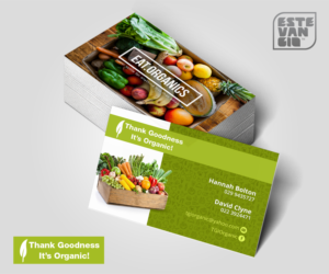 Business Card Design by estevangio for Thank Goodness It''s Organic! | Design: #6908660