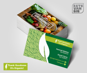 Business Card Design by estevangio for Thank Goodness It''s Organic! | Design: #6908674