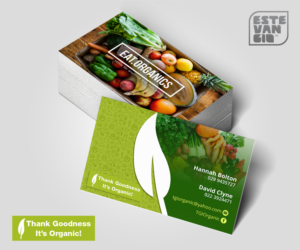 Business Card Design by estevangio for Thank Goodness It''s Organic! | Design: #6908675
