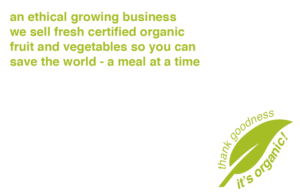 Business Card Design by am design for Thank Goodness It''s Organic! | Design: #6907619