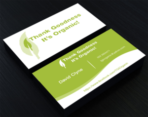 Business Card Design by Lanka Ama for Thank Goodness It''s Organic! | Design: #6912274