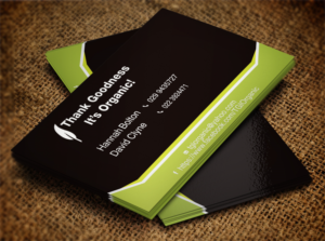 Business Card Design by Lanka Ama for Thank Goodness It''s Organic! | Design: #6912343