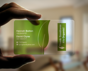 Business Card Design by chandrayaan.creative for Thank Goodness It''s Organic! | Design: #6914442