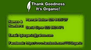 Business Card Design by Juan for Thank Goodness It''s Organic! | Design #6906579