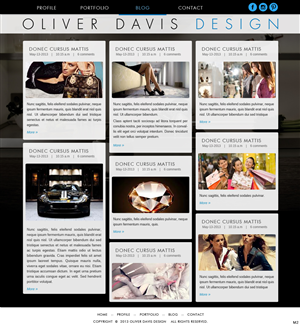 Wordpress Design by pb for this project | Design: #1801935