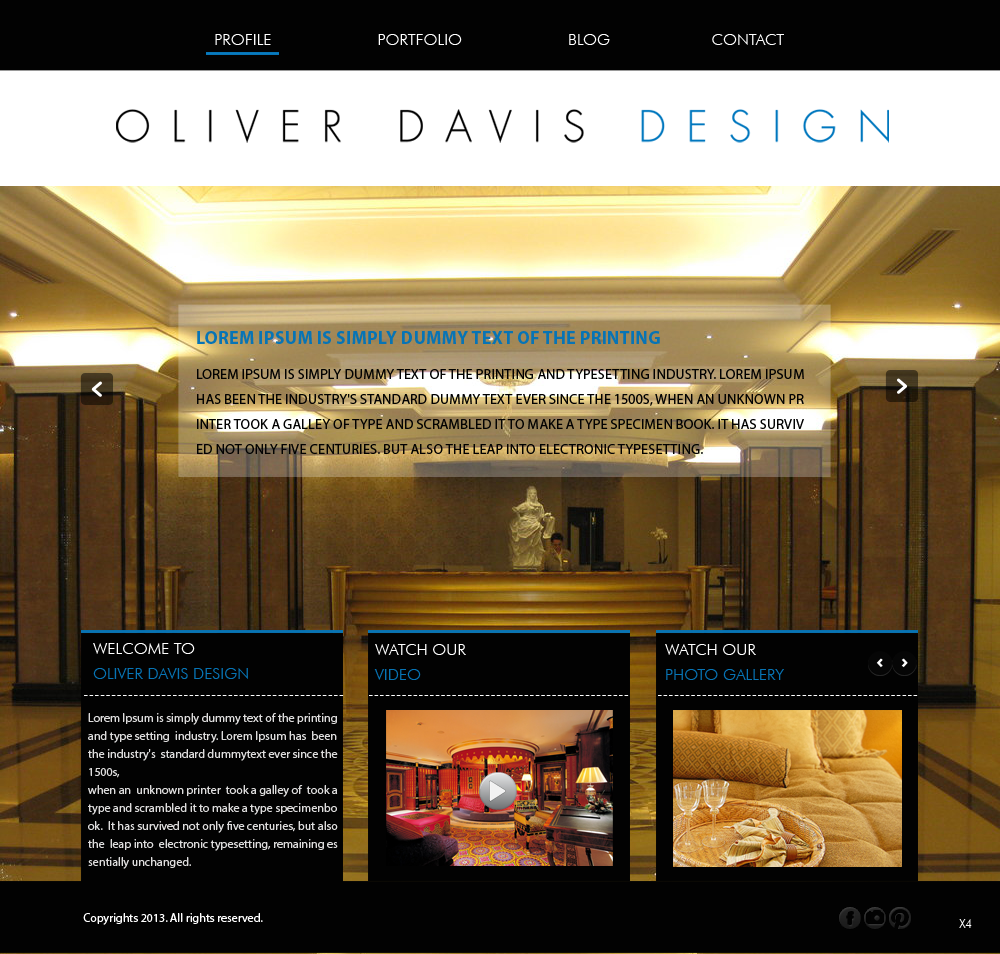 Wordpress Design by pb for this project | Design #1801940