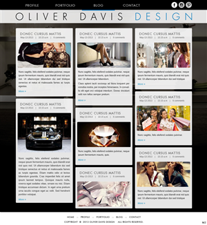 Luxury interior design firm needs a wordpress 