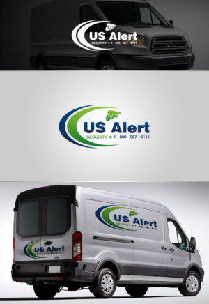 U.S. Alert Security  | Logo Design by Gridline Concepts