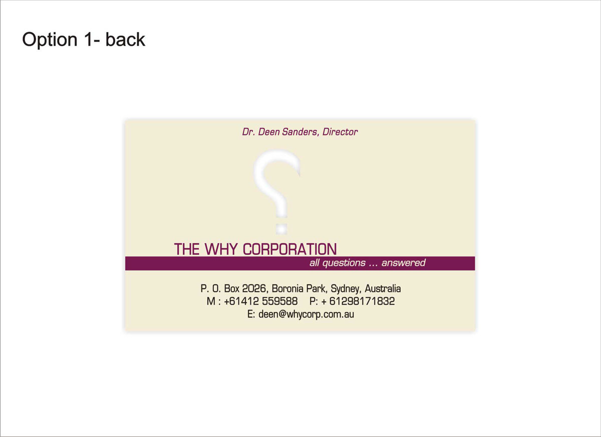 Business Card Design by Parvez for this project | Design #360551