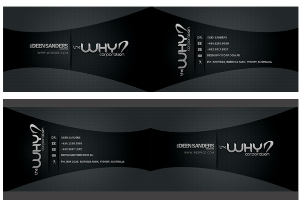 Business Card Design by diRtY.EMM for this project | Design #361588