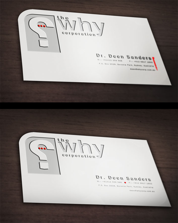 Business Card Design by Nick Anderson for this project | Design #360602