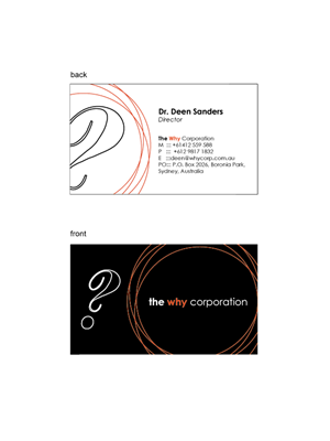 Business Card Design by dexygnmachjne for this project | Design: #362368