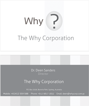 Business Card Design by Swathyraja KS