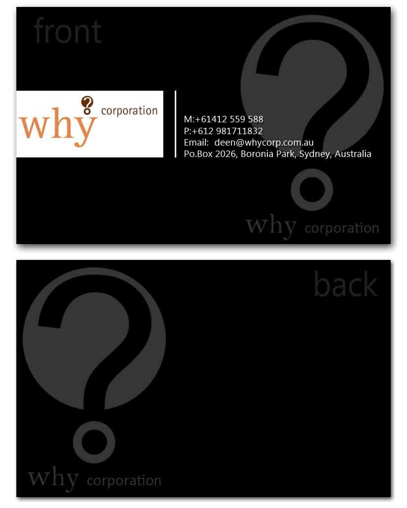 Business Card Design by kristya for this project | Design #361595