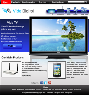 Diseño Web por Dh Production By Aniqa para Vide Digital AS | Diseño: #1804370