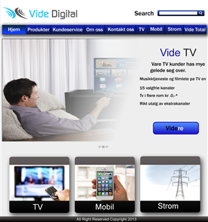 Diseño Web por Dh Production By Aniqa para Vide Digital AS | Diseño: #1806375
