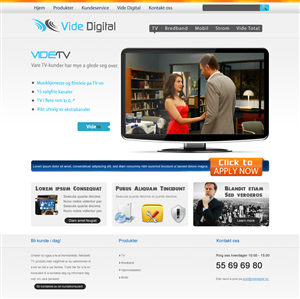 Diseño Web por Xtilez para Vide Digital AS | Diseño: #1833984