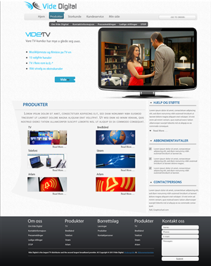 Diseño Web por Xtilez para Vide Digital AS | Diseño: #2548552
