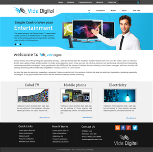 Diseño Web por webxvision para Vide Digital AS | Diseño: #1803149