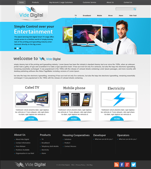 Diseño Web por webxvision para Vide Digital AS | Diseño: #2555081