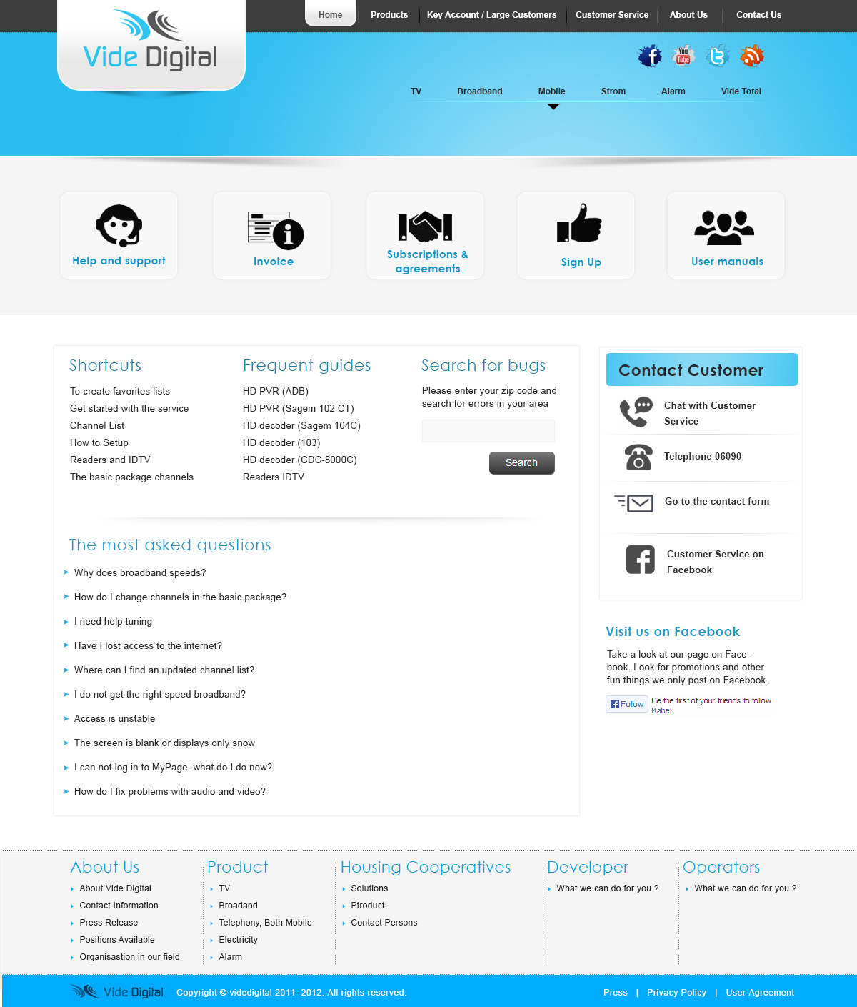 Diseño Web por webxvision para Vide Digital AS | Diseño #2600098