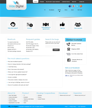 Web Design by webxvision for Vide Digital AS | Design: #2600098