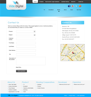 Web Design by webxvision for Vide Digital AS | Design: #2600513