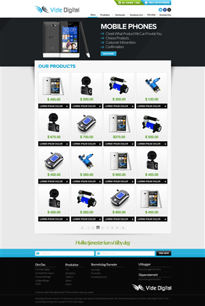 Diseño Web por TechWise para Vide Digital AS | Diseño: #2562728